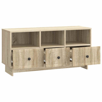 TV-kast met lade Sonoma Eiken 102 x 34,5 x 50 cm Bewerkt hout
