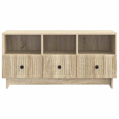 TV-kast met lade Sonoma Eiken 102 x 34,5 x 50 cm Bewerkt hout