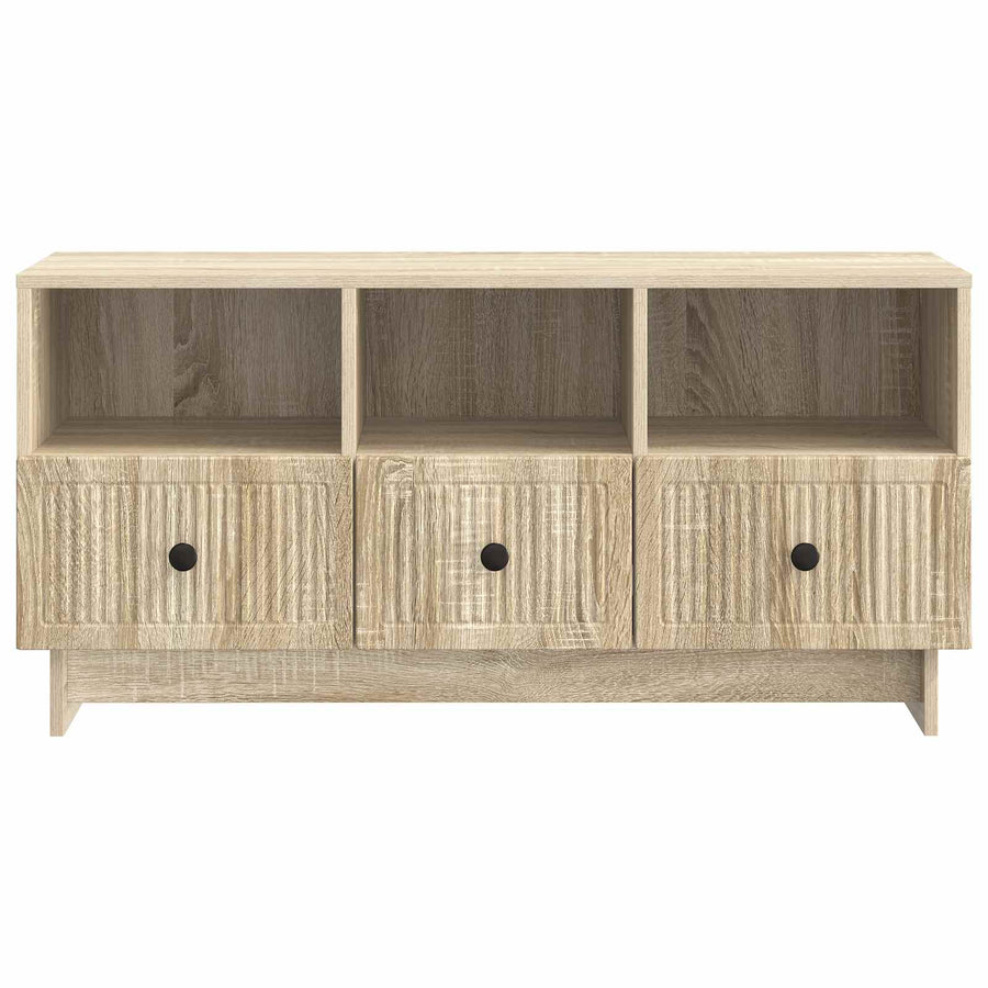 TV-kast met lade Sonoma Eiken 102 x 34,5 x 50 cm Bewerkt hout