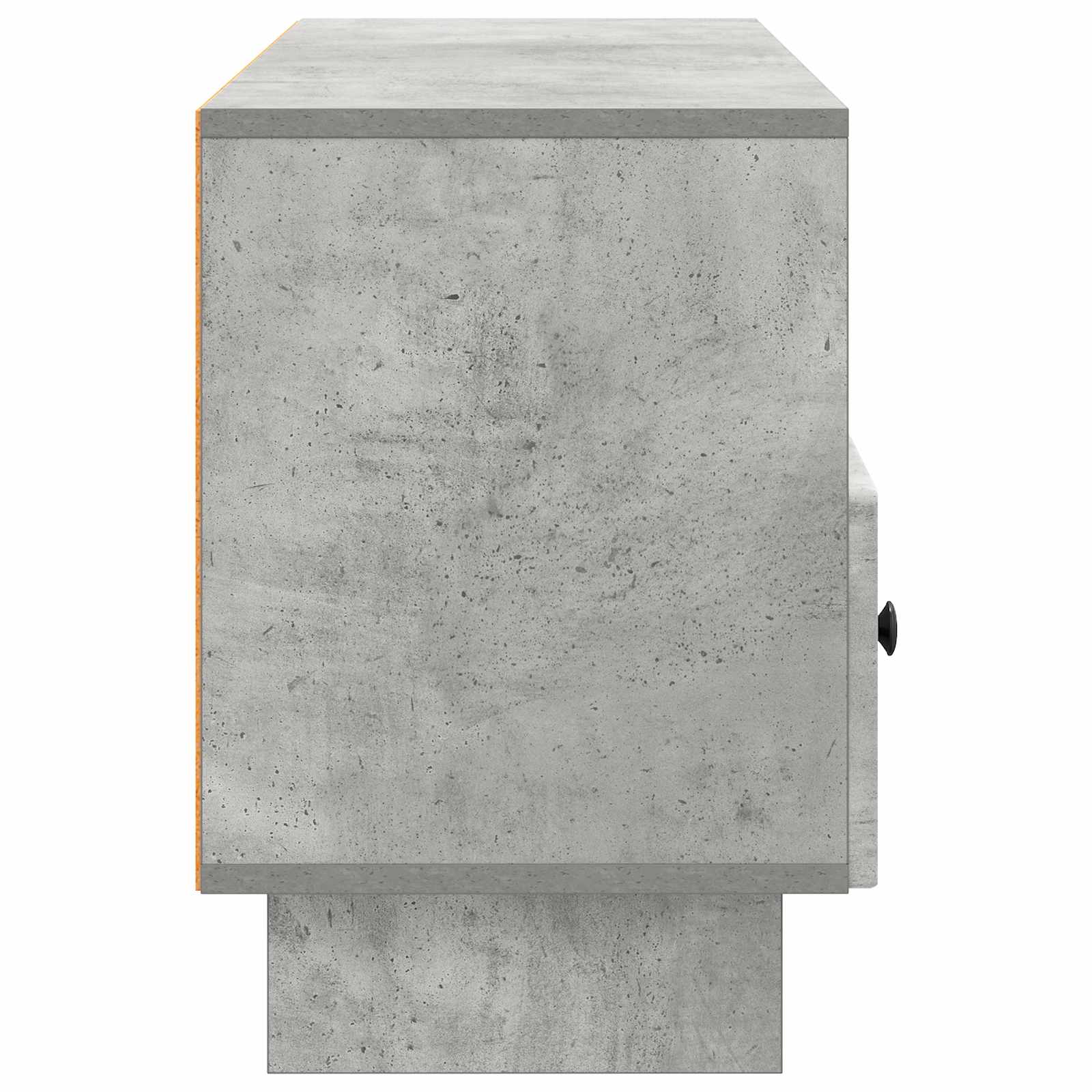 TV-kast met lade Betongrijs 102 x 34,5 x 50 cm Bewerkt hout