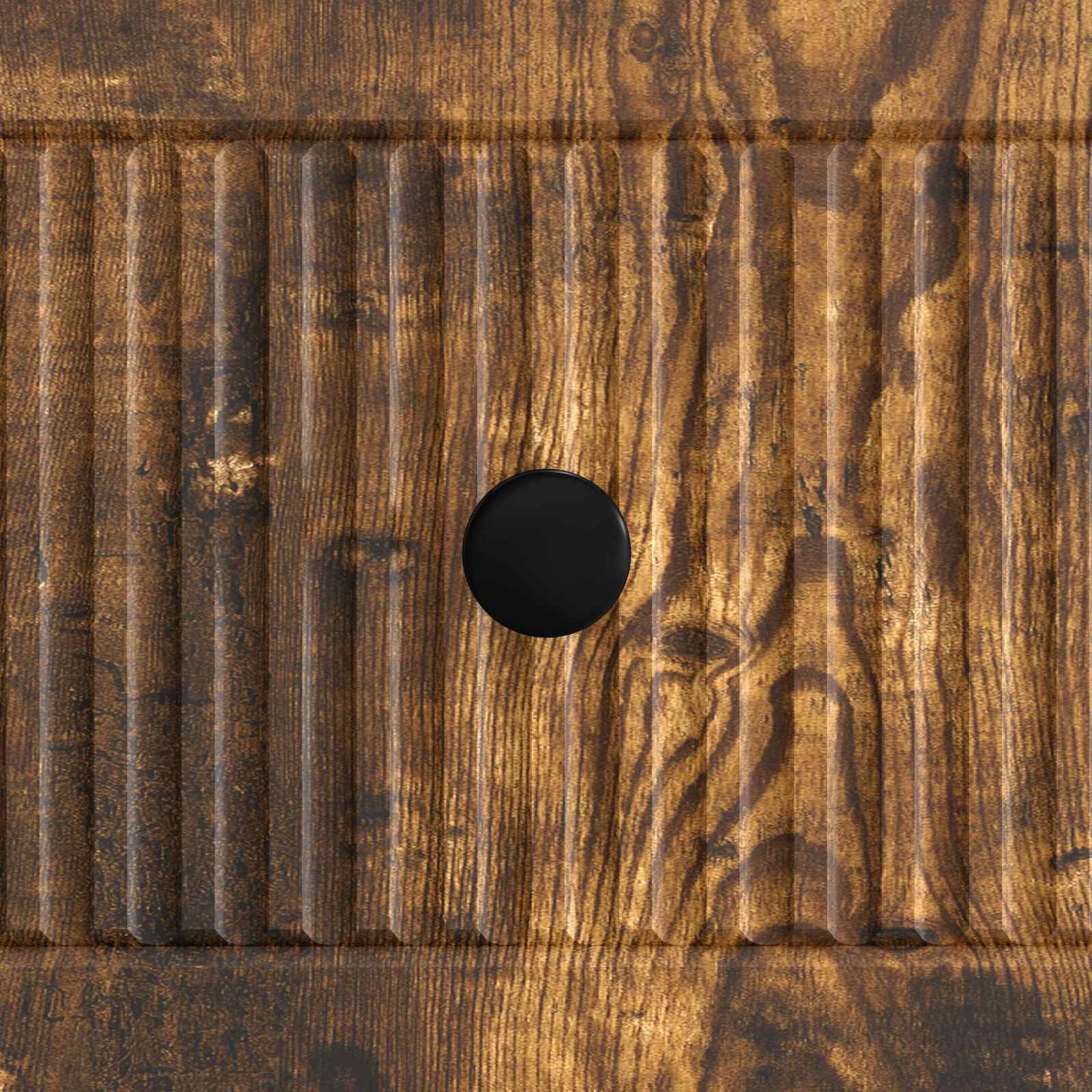TV-kast met lade Gerookt eiken 102 x 34,5 x 50 cm Bewerkt hout