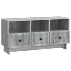 TV-kast 102x34,5x50 cm grijs sonoma bewerkt hout