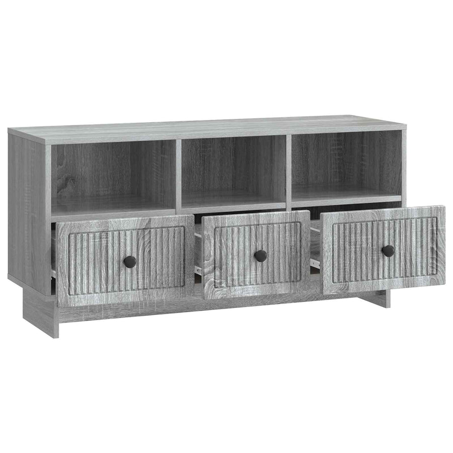 TV-kast met lade Grijs sonoma 102 x 34,5 x 50 cm Bewerkt hout