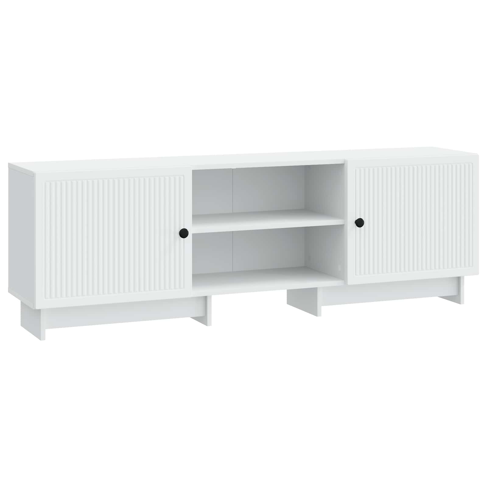 TV-kast Wit 150 x 31 x 50 cm Geconstrueerd hout