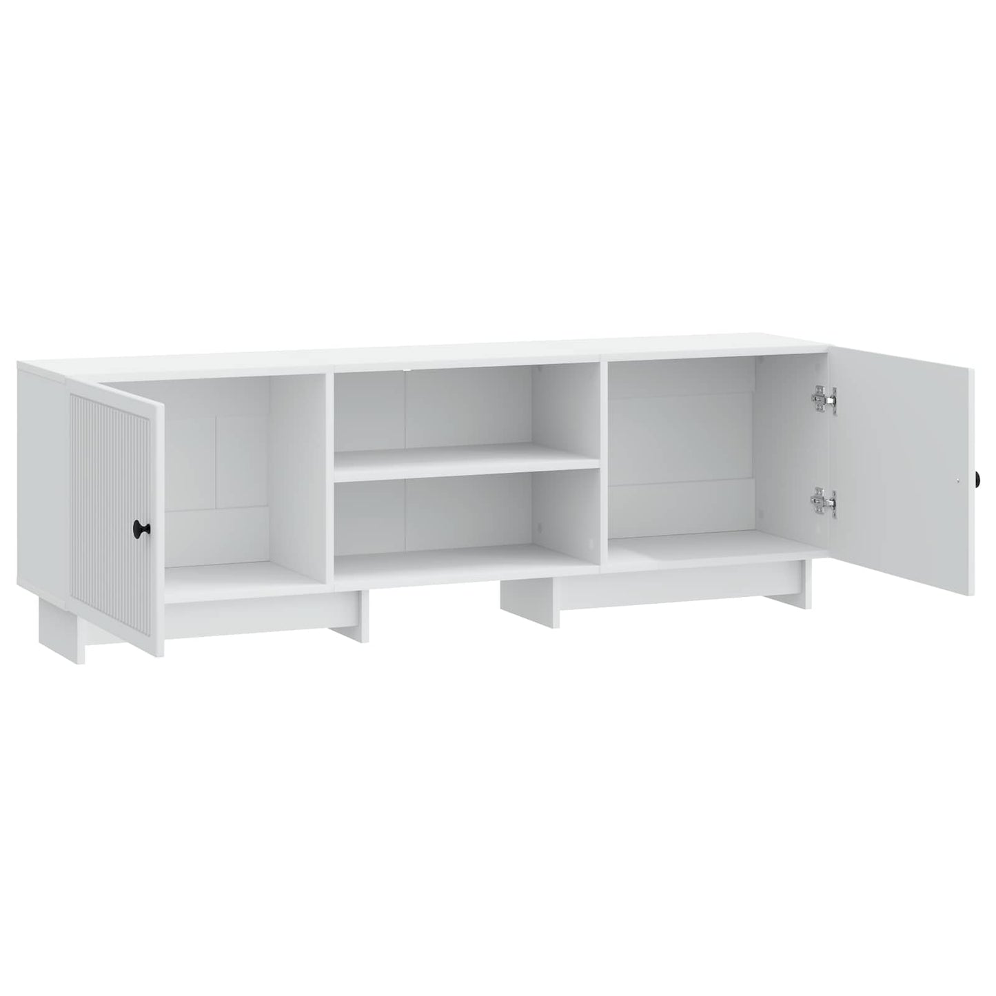 TV-kast Wit 150 x 31 x 50 cm Geconstrueerd hout