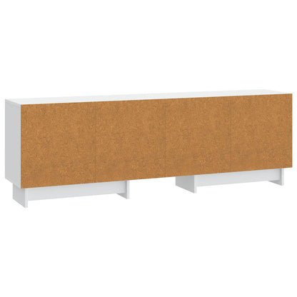 TV-kast Wit 150 x 31 x 50 cm Geconstrueerd hout