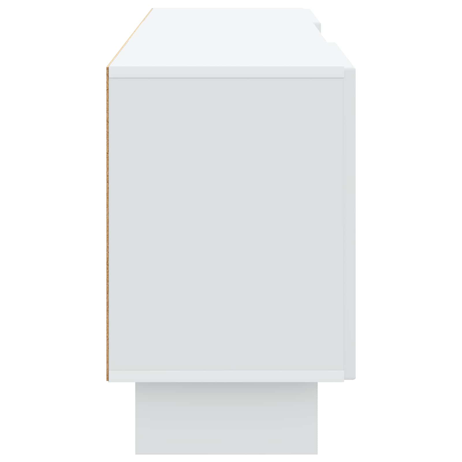 TV-kast Wit 150 x 31 x 50 cm Geconstrueerd hout
