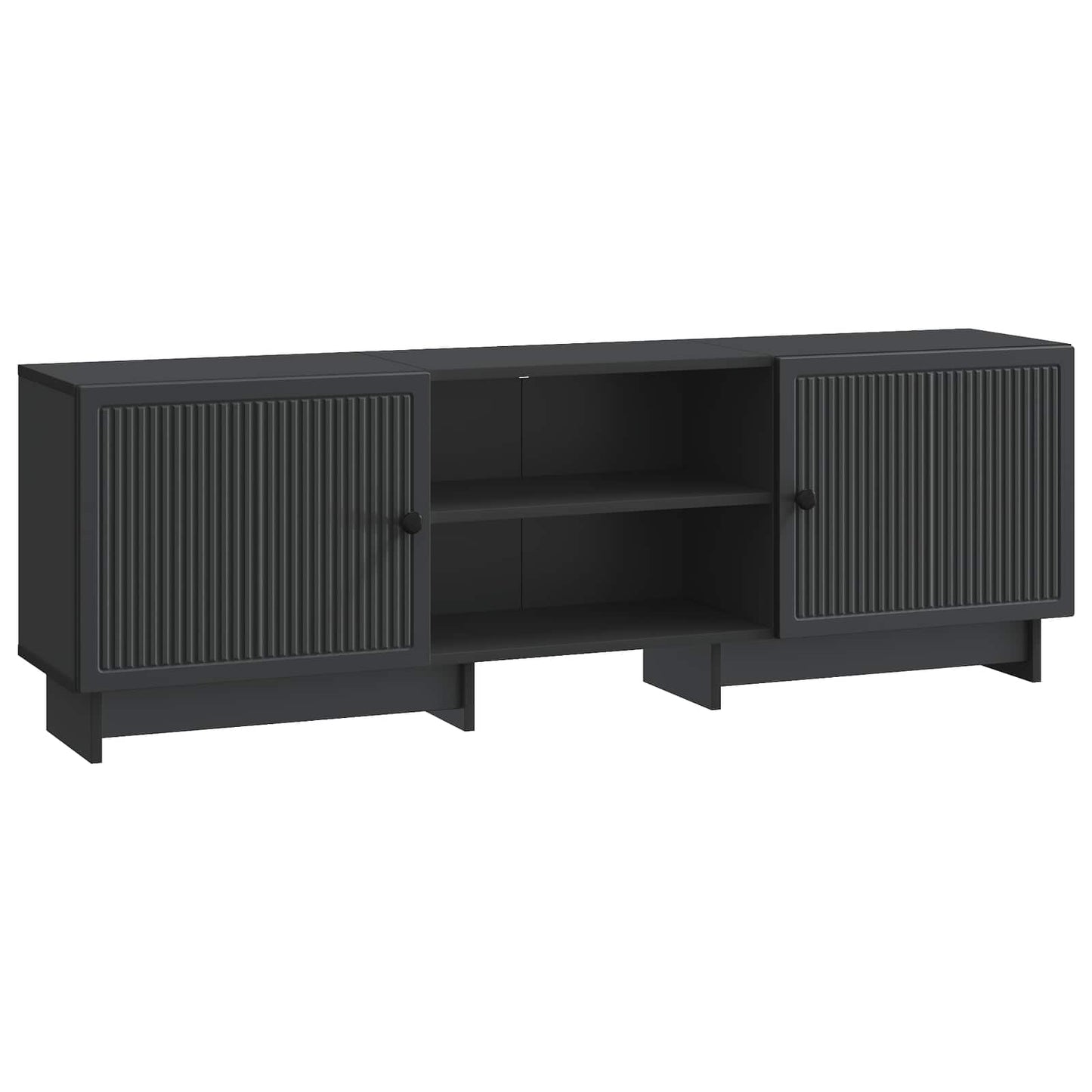 TV-kast Zwart 150 x 31 x 50 cm Geconstrueerd hout