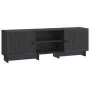 TV-kast 150x31x50 cm zwart geconstrueerd hout