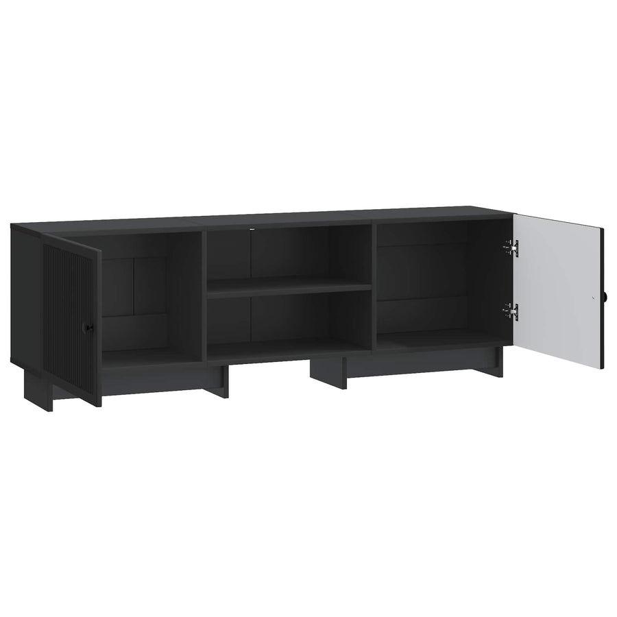 TV-kast Zwart 150 x 31 x 50 cm Geconstrueerd hout