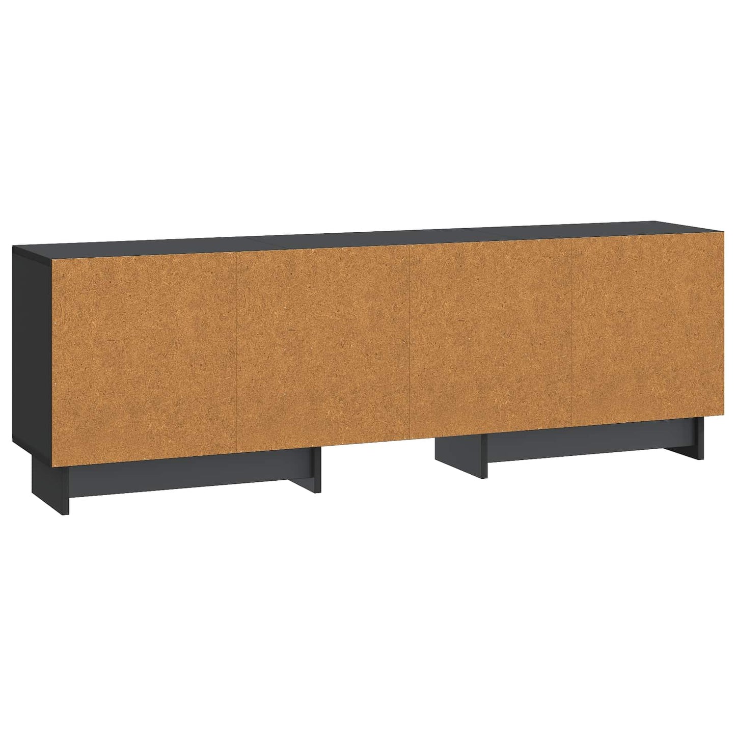 TV-kast Zwart 150 x 31 x 50 cm Geconstrueerd hout