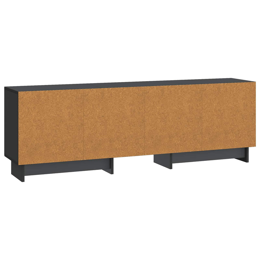 TV-kast Zwart 150 x 31 x 50 cm Geconstrueerd hout