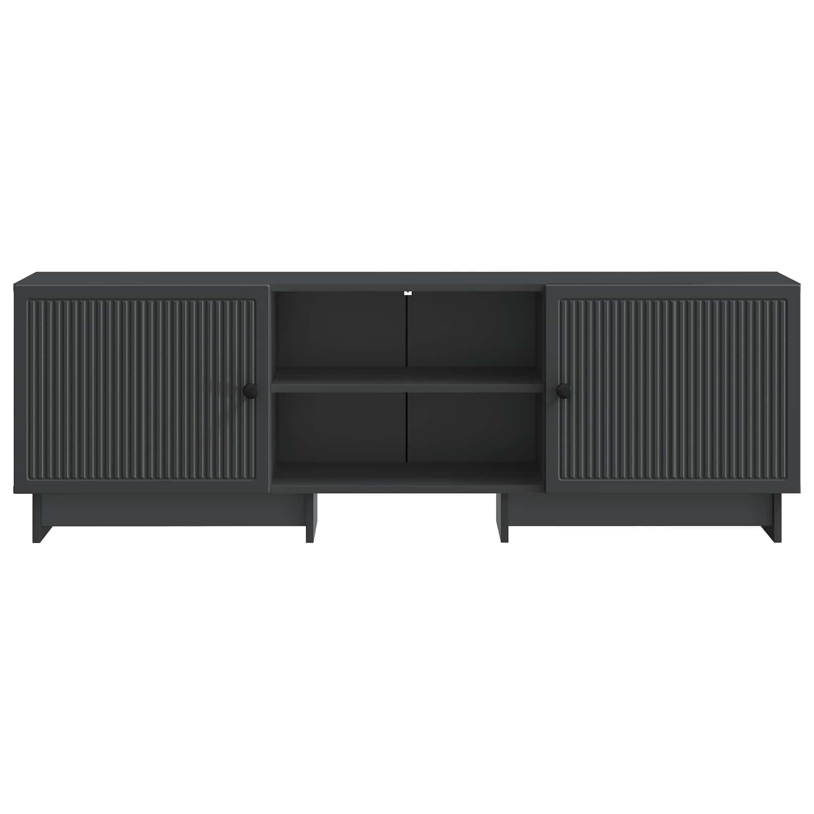 TV-kast Zwart 150 x 31 x 50 cm Geconstrueerd hout
