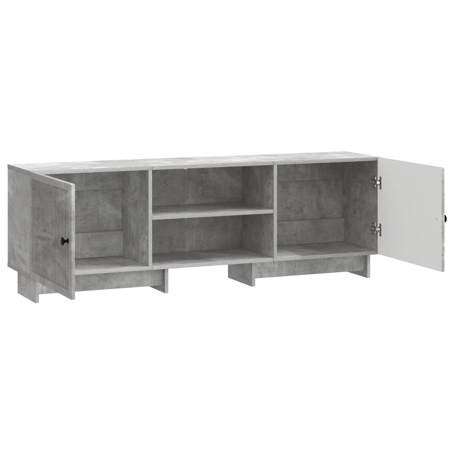 TV-kast Beton Grijs 150 x 31 x 50 cm Geconstrueerd hout