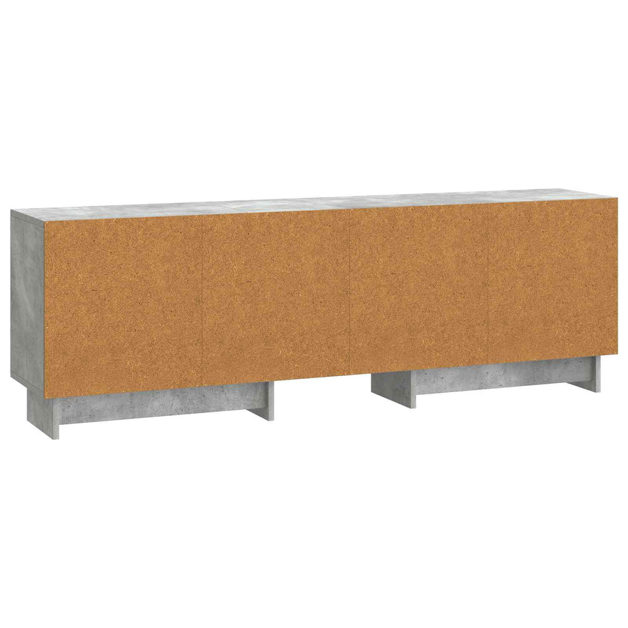 TV-kast Beton Grijs 150 x 31 x 50 cm Geconstrueerd hout