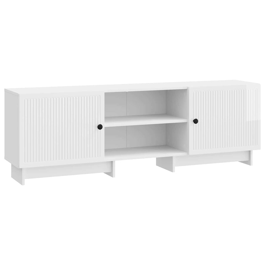TV-kast Hoogglans Wit 150 x 31 x 50 cm Geconstrueerd hout