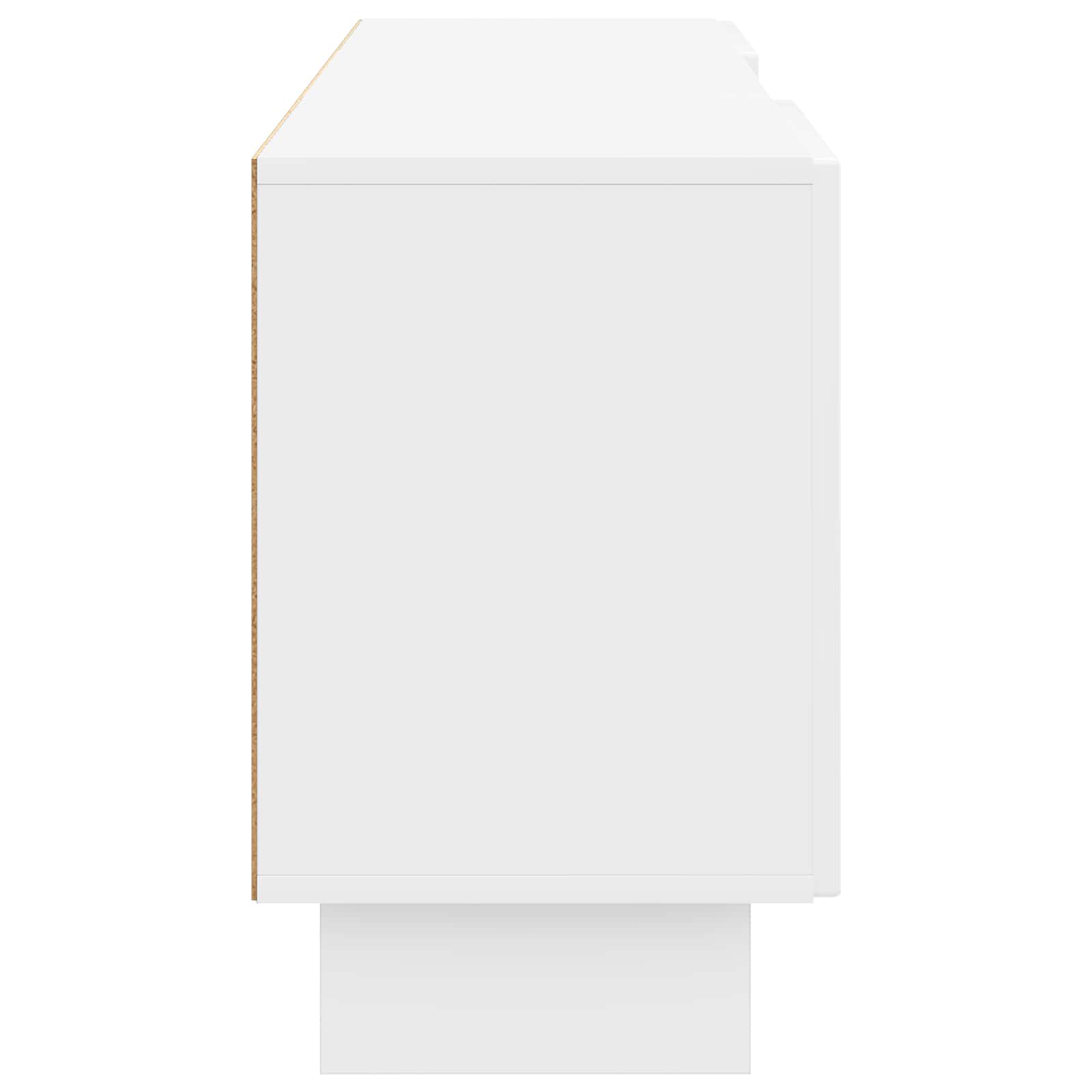 TV-kast Hoogglans Wit 150 x 31 x 50 cm Geconstrueerd hout