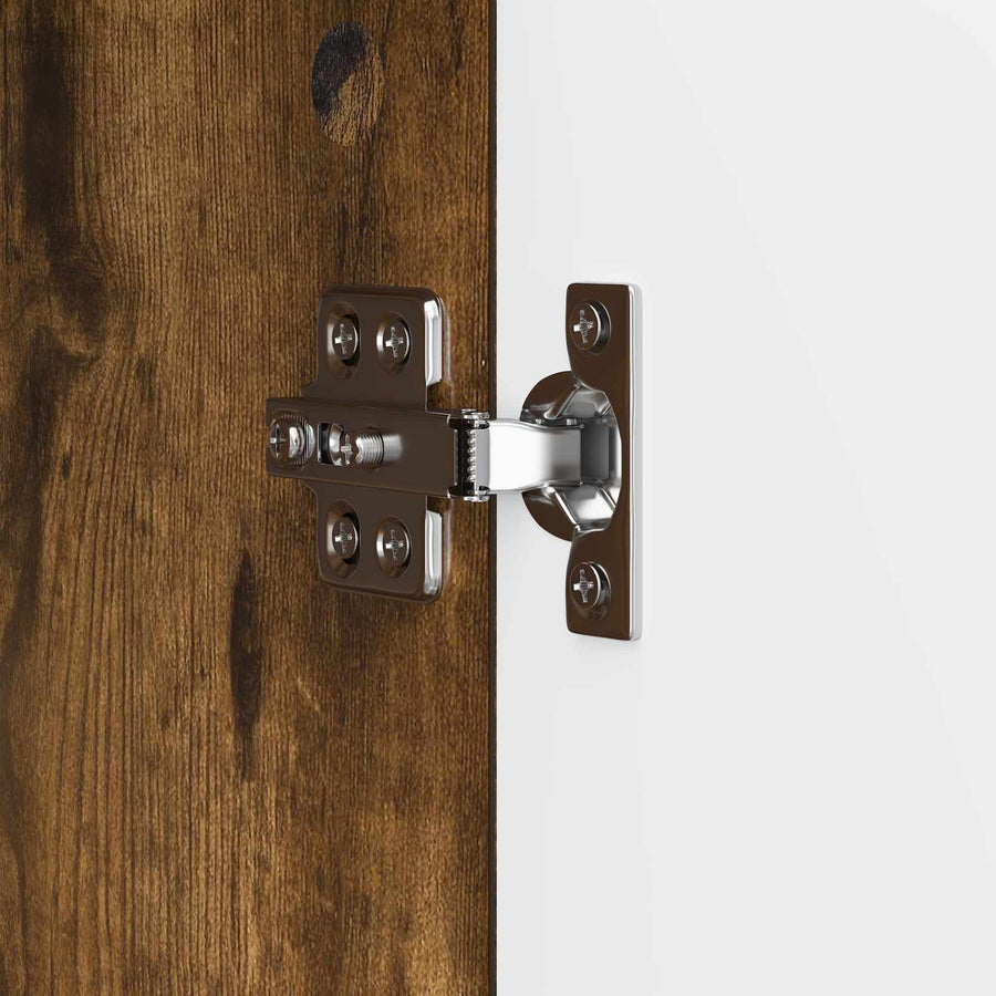 TV-kast Gerookte Eik 150 x 31 x 50 cm Geconstrueerd hout