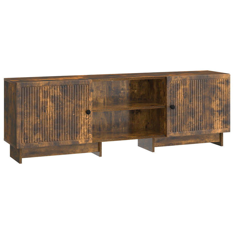 TV-kast Gerookte Eik 150 x 31 x 50 cm Geconstrueerd hout