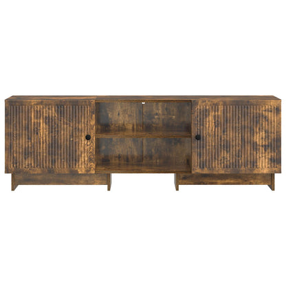TV-kast Gerookte Eik 150 x 31 x 50 cm Geconstrueerd hout