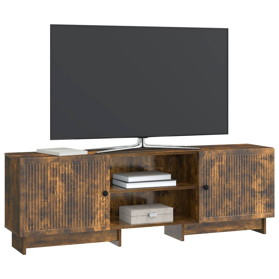 TV-kast Gerookte Eik 150 x 31 x 50 cm Geconstrueerd hout