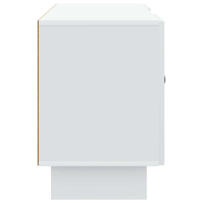 TV-kast 102 x 34,5 x 50 cm Wit Bewerkt hout