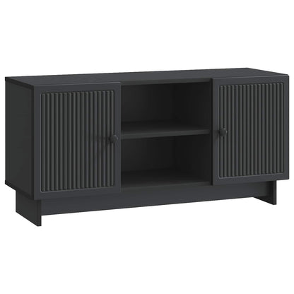 TV-kast Zwart 102 x 34,5 x 50 cm Bewerkt hout