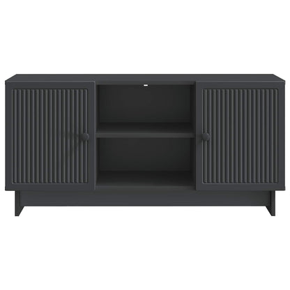 TV-kast Zwart 102 x 34,5 x 50 cm Bewerkt hout
