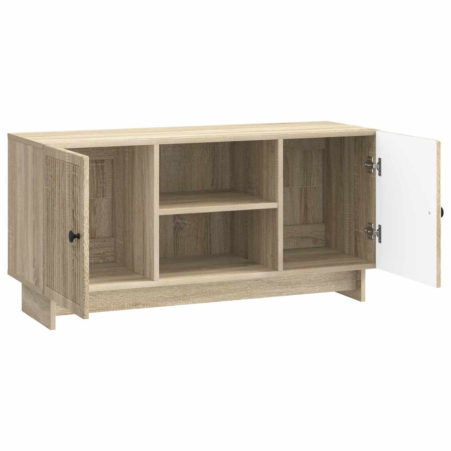 TV-kast Sonoma Eiken 102 x 34,5 x 50 cm Bewerkt hout