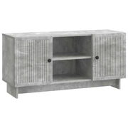 Tv-kast 102x34,5x50 cm beton grijs bewerkt hout