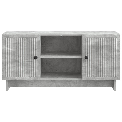 TV-kast Beton Grijs 102 x 34,5 x 50 cm Bewerkt hout