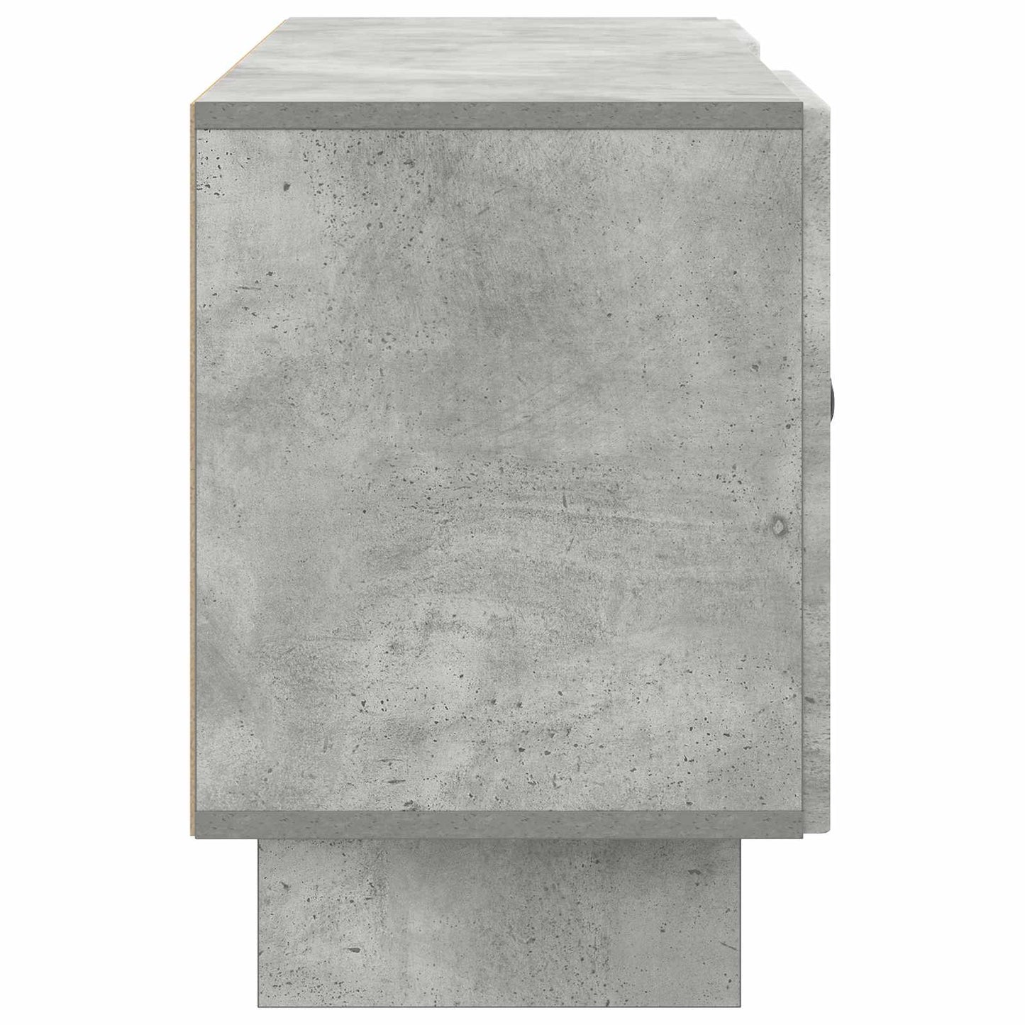 TV-kast Beton Grijs 102 x 34,5 x 50 cm Bewerkt hout