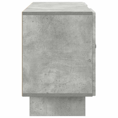TV-kast Beton Grijs 102 x 34,5 x 50 cm Bewerkt hout