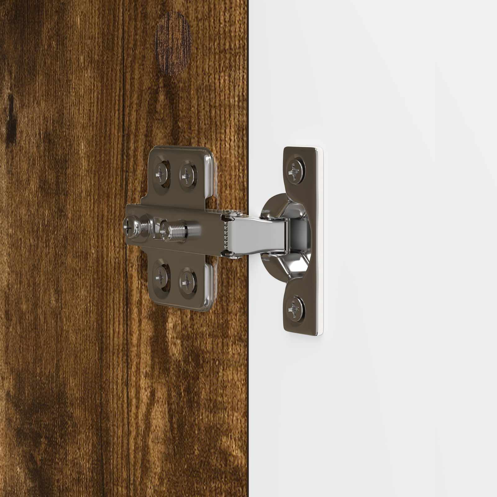 TV-kast Gerookt eiken 102 x 34,5 x 50 cm Bewerkt hout