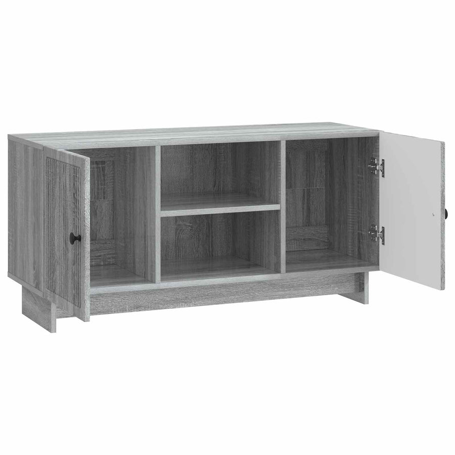 TV-kast Grijs Sonoma 102 x 34,5 x 50 cm Bewerkt hout