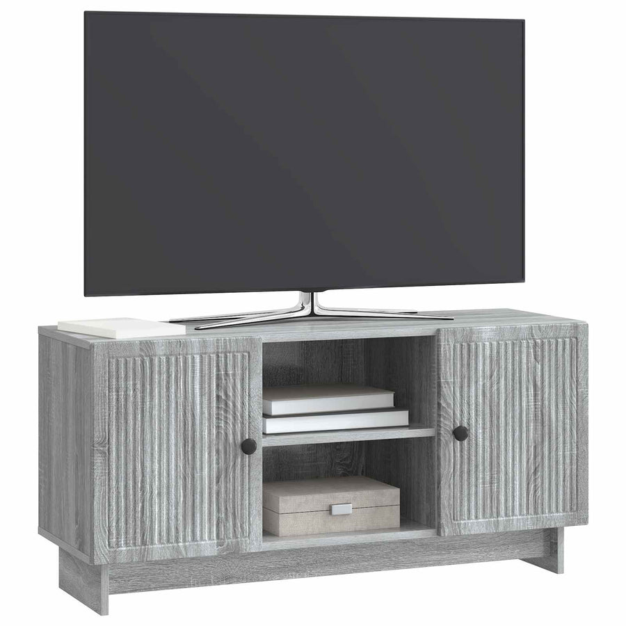 TV-kast Grijs Sonoma 102 x 34,5 x 50 cm Bewerkt hout