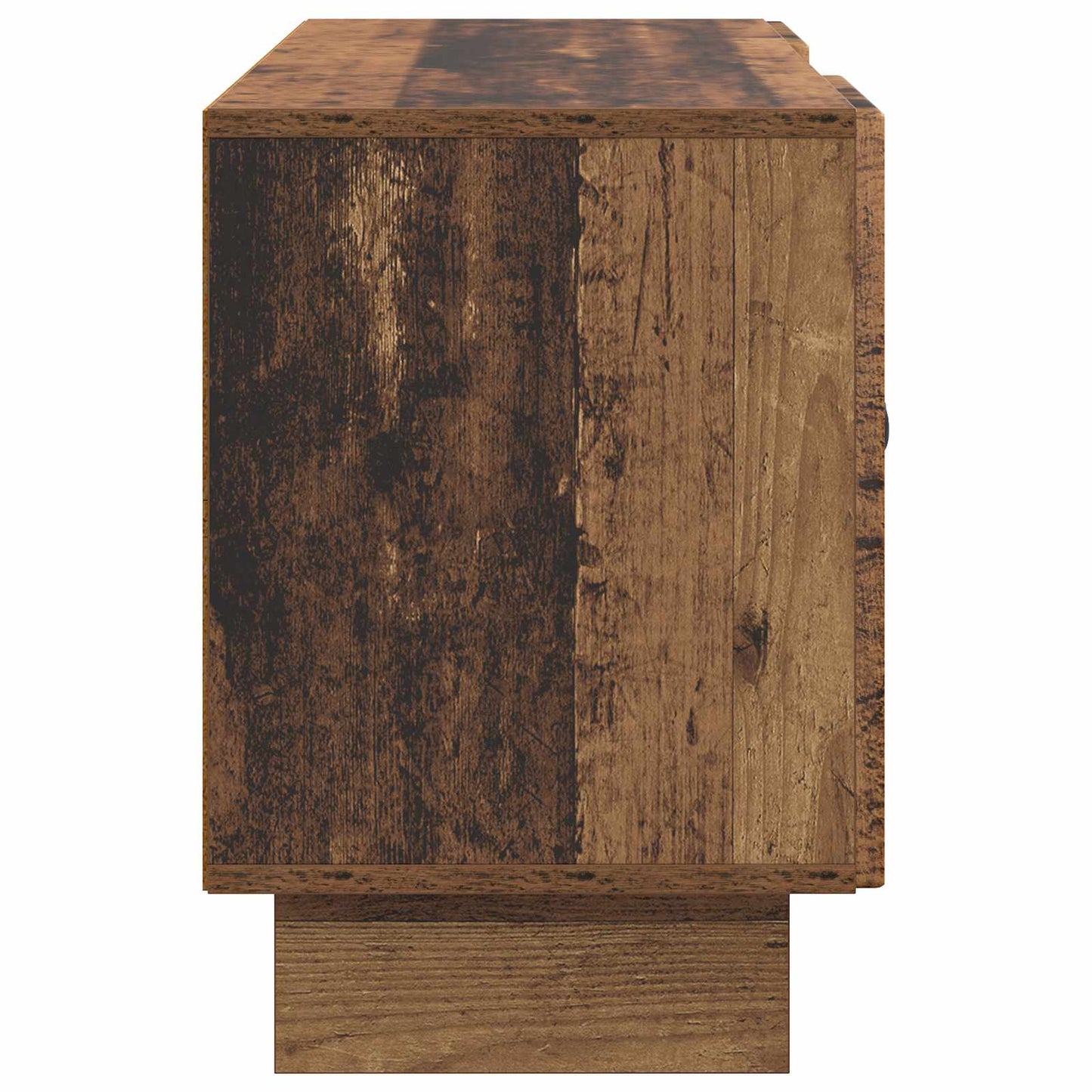 TV-kast Oudhout 102 x 34,5 x 50 cm Bewerkt hout