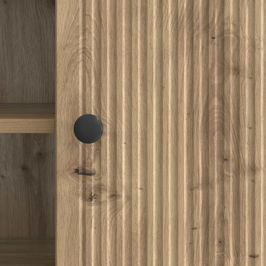 TV-kast Artisan Eiken 102 x 34,5 x 50 cm Bewerkt hout
