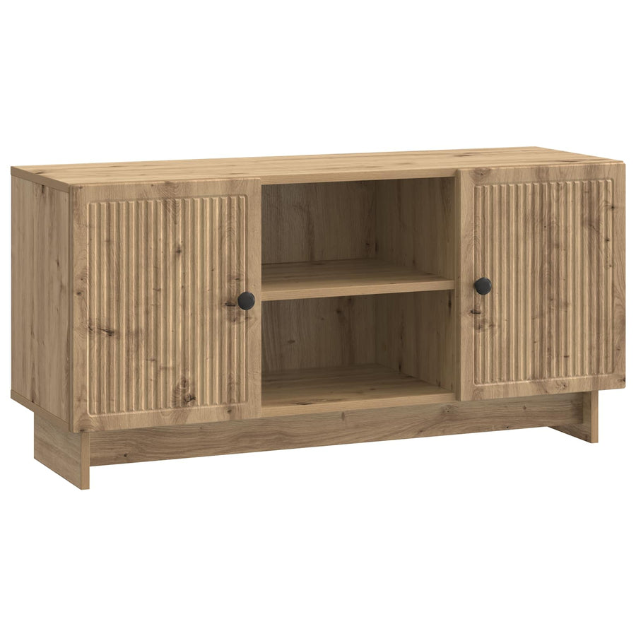 TV-kast Artisan Eiken 102 x 34,5 x 50 cm Bewerkt hout