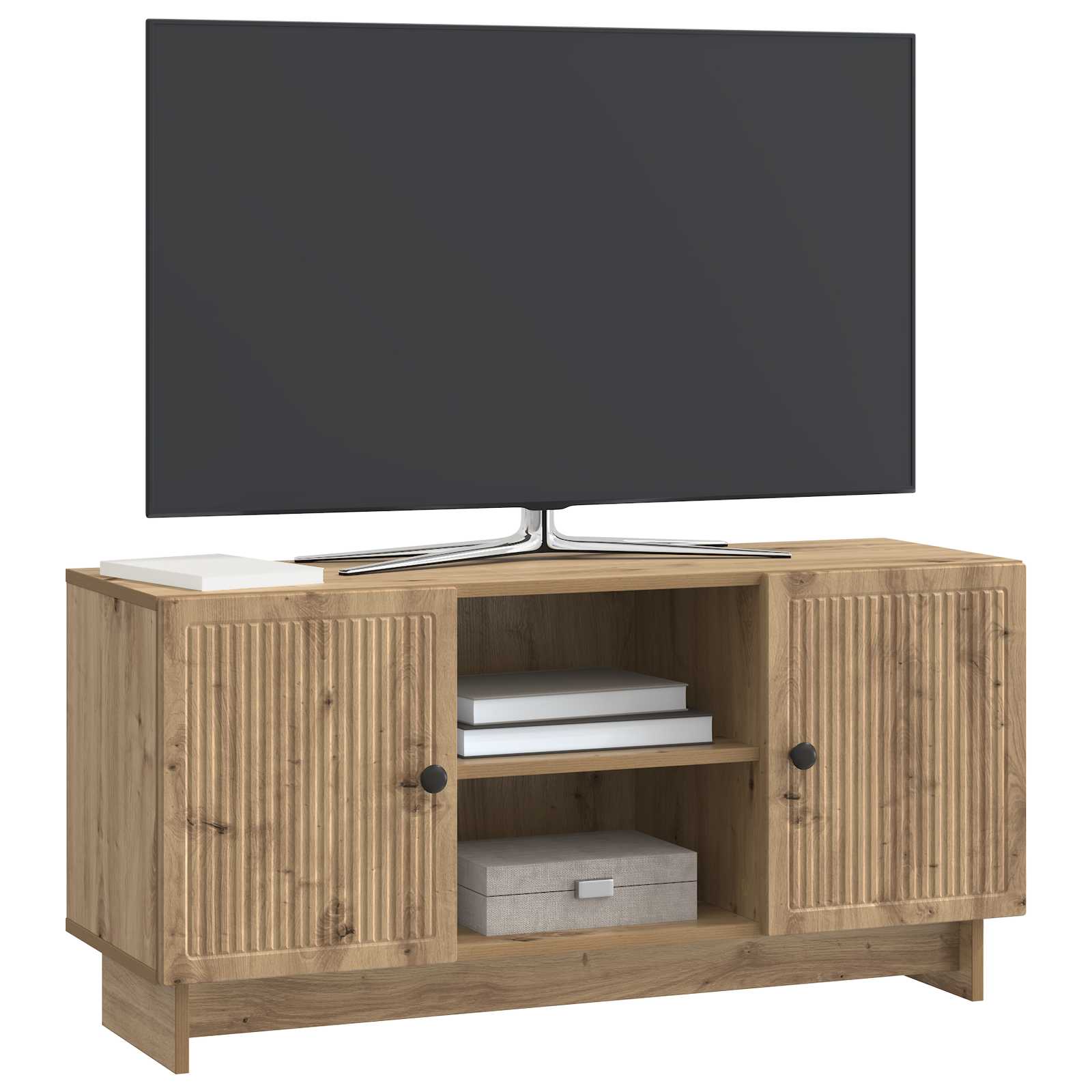 TV-kast Artisan Eiken 102 x 34,5 x 50 cm Bewerkt hout