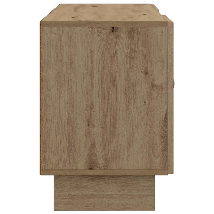 TV-kast Artisan Eiken 102 x 34,5 x 50 cm Bewerkt hout