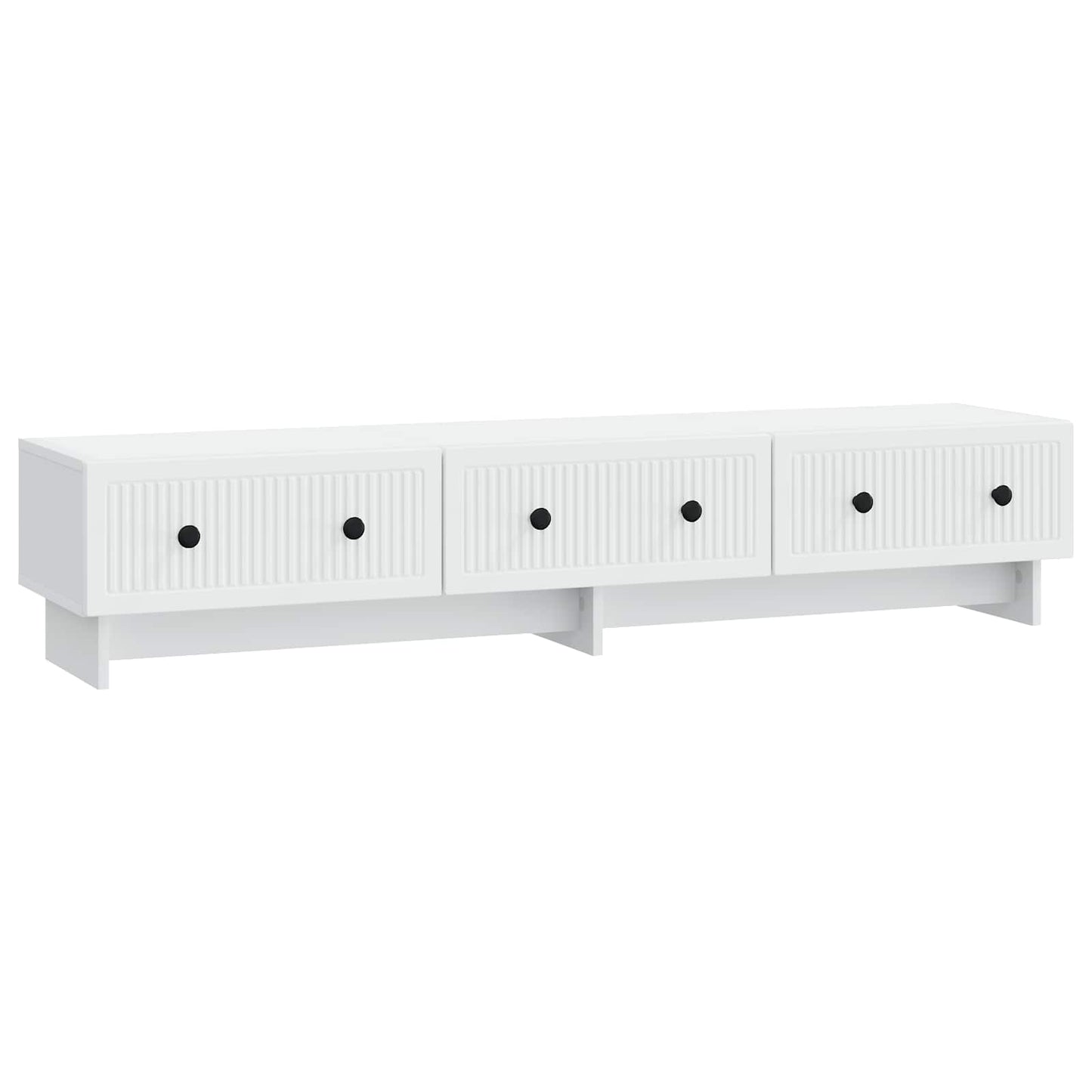 TV-kast met lade Wit 147 x 34,5 x 30 cm Bewerkt hout