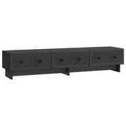 TV-kast 147x34,5x30 cm zwart bewerkt hout
