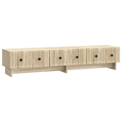 TV-kast met lade Sonoma Eiken 147 x 34,5 x 30 cm Bewerkt hout