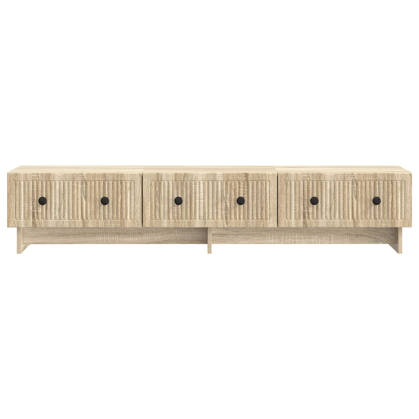 TV-kast met lade Sonoma Eiken 147 x 34,5 x 30 cm Bewerkt hout