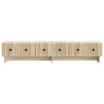 TV-kast met lade Sonoma Eiken 147 x 34,5 x 30 cm Bewerkt hout