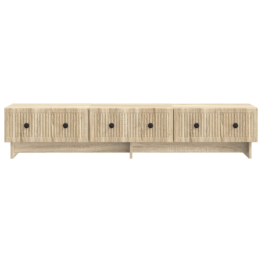 TV-kast met lade Sonoma Eiken 147 x 34,5 x 30 cm Bewerkt hout