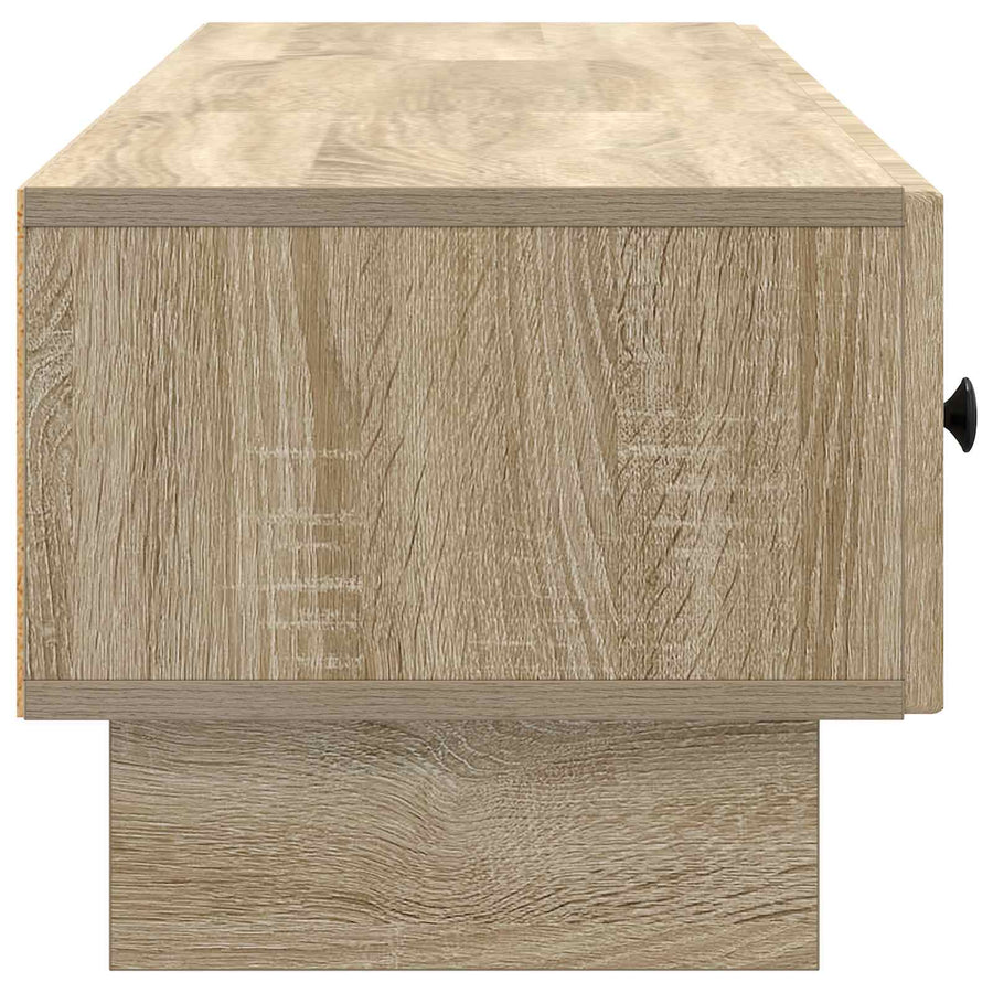 TV-kast met lade Sonoma Eiken 147 x 34,5 x 30 cm Bewerkt hout