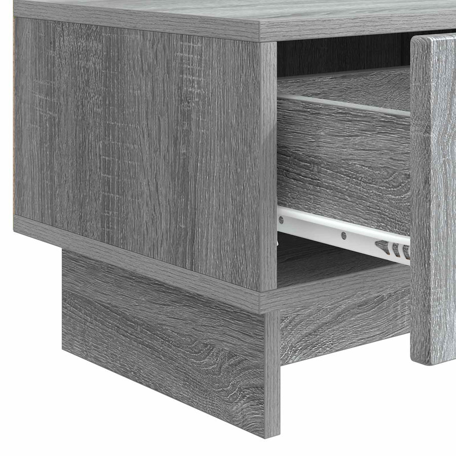 TV-kast met lade Grijs sonoma 147 x 34,5 x 30 cm Bewerkt hout