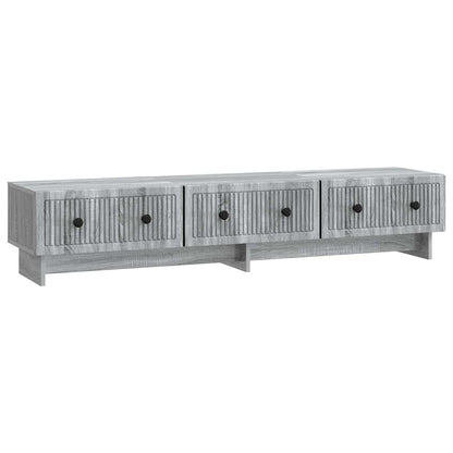 TV-kast met lade Grijs sonoma 147 x 34,5 x 30 cm Bewerkt hout
